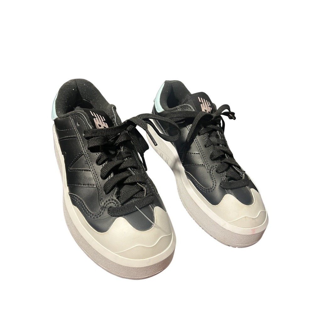 New Balance CT302LG Men's 5.5 Black White Light Blue Low Top Lifestyle Sneakers